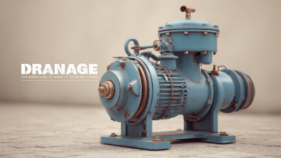 Innovations qui façonnent l'avenir des meilleures pompes de drainage d'ici 2025