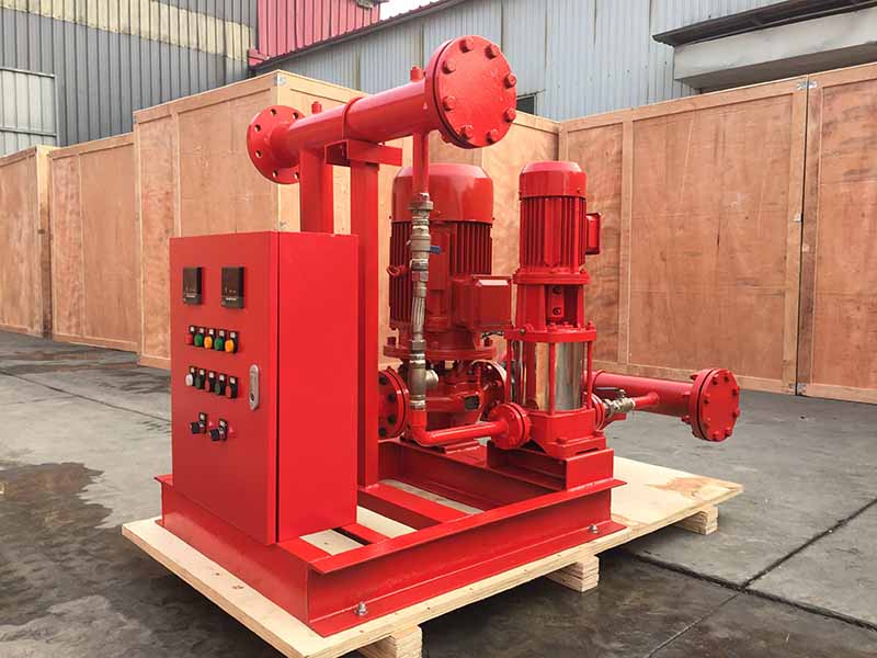 Fire pumps and jockey pumps