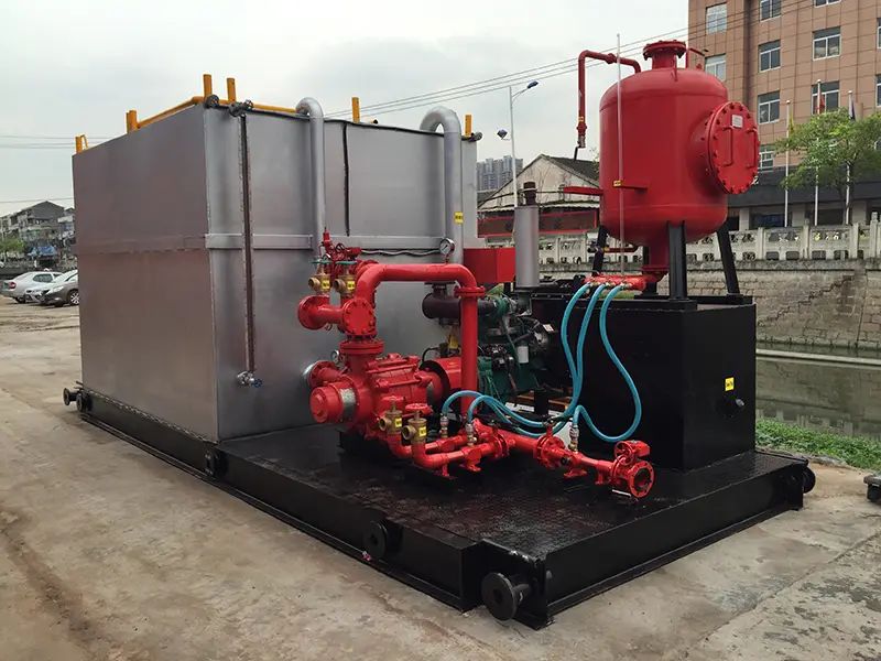 Diesel engine fire pump for petrochemical fieldw10
