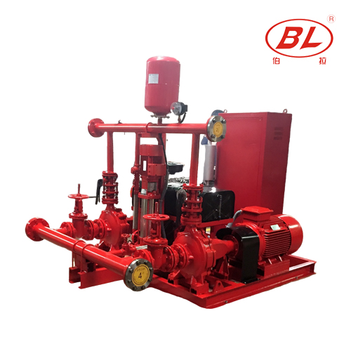 Functional description of the EDJ Fire Pump Setd