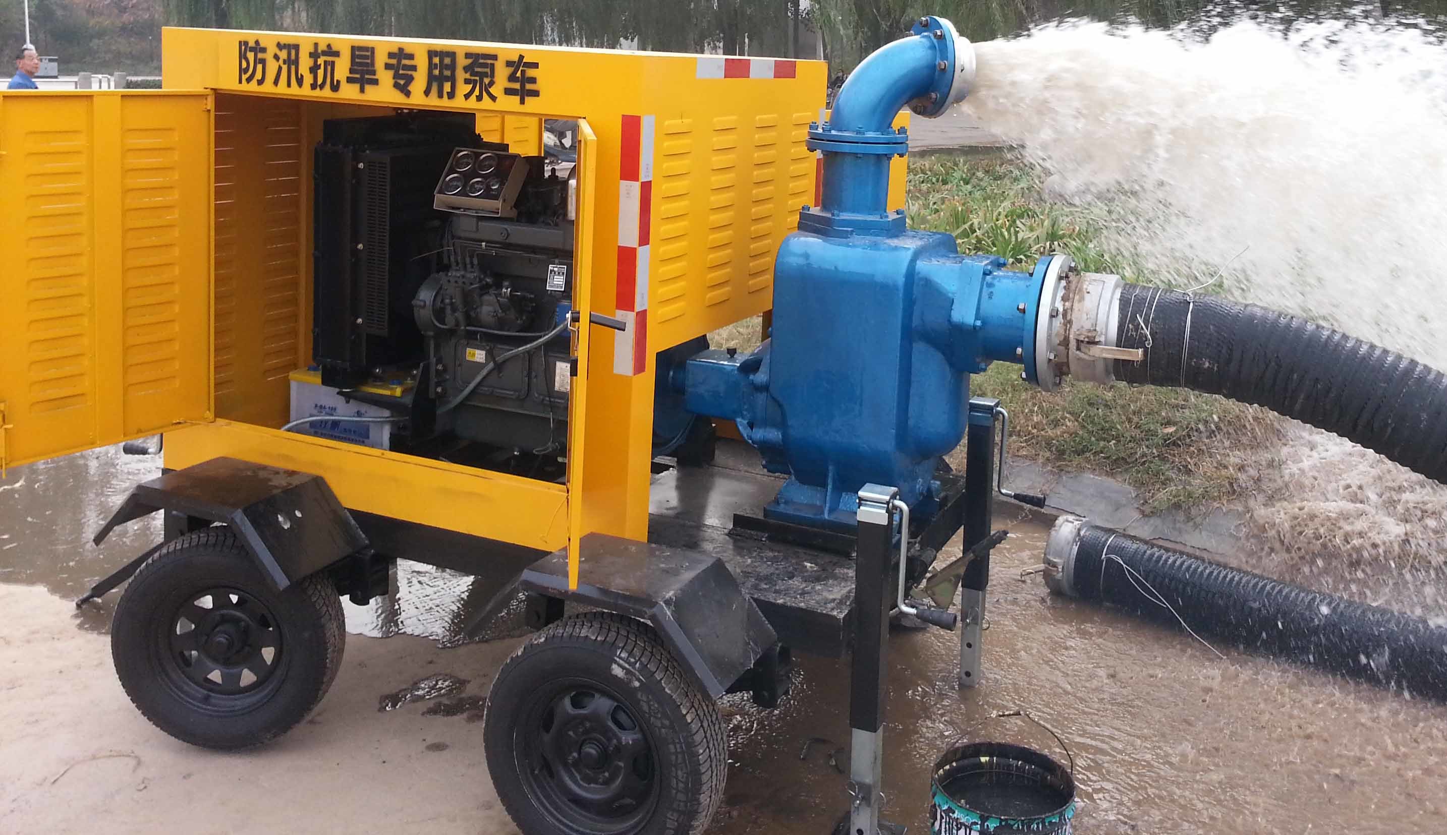 Pompe à moteur diesel mobile ZBCY