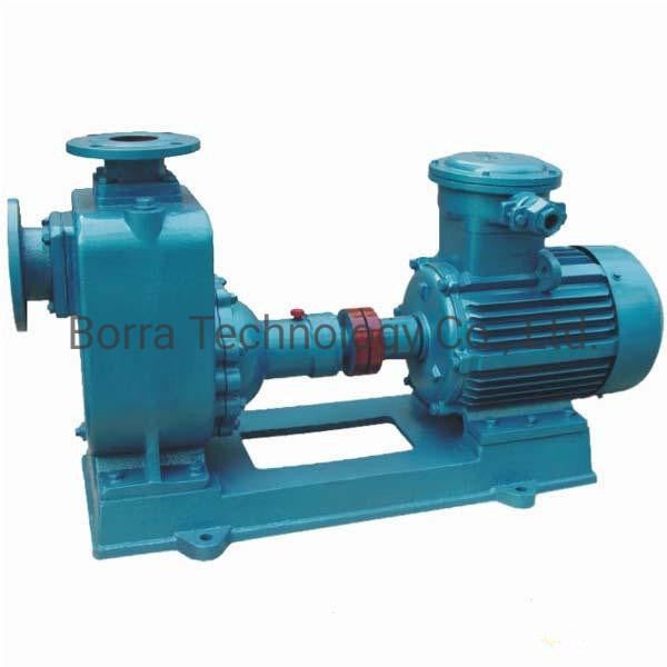What is a self-priming pump?